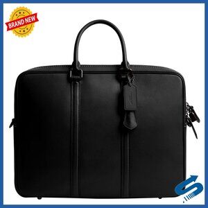 Leather Briefcase for 16" Laptop, Crossbody Work Bag Professional